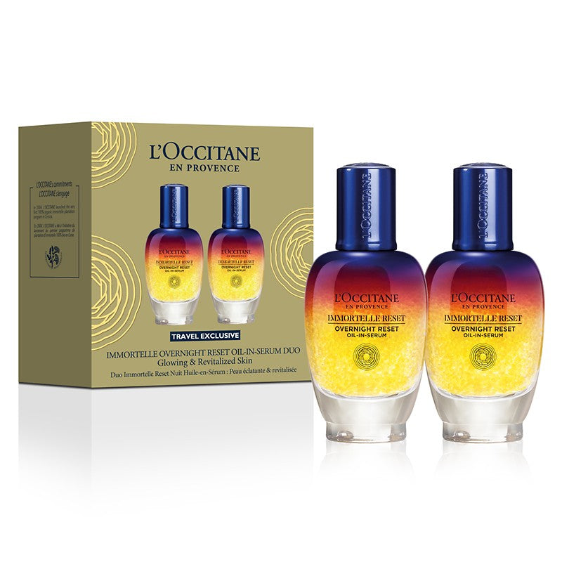 Loccitane Immortelle Reset Oil-in-serum 50ml Duo