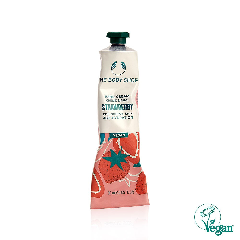 The Body Shop 1031307 Hand Cream Strawberry Size : 30.00ml