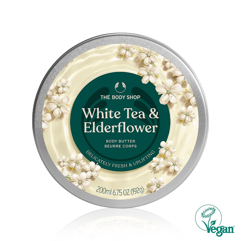 The Body Shop White Tea & Elderflower Body Butter 200ml