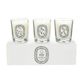 Diptyque Bai Rose Figuier Mini Candle Set 70g*3pcs