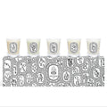 Diptyque Mini Candle Set 5x35g (rhubarb/sã©same Noir/shiso/ortie/cafã©)