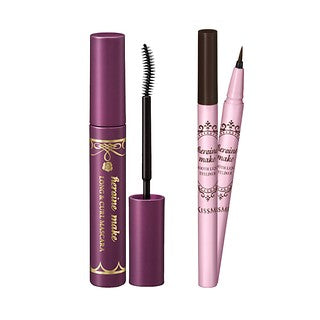 ماسكارا Kiss Me Make Long&amp;curla Ex + محدد عيون ناعم 02