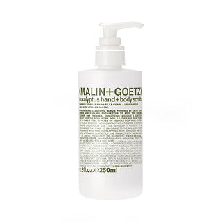 Malin+goetz 尤加利手部及身體磨砂膏，8.5液盎司。 2