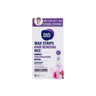 شرائح شمع للجسم والوجه بزيت اللوز الحلو