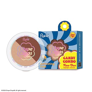 Rude Cosmetics Chupa Chups Candy Combo Face Duo Refreshing Cola