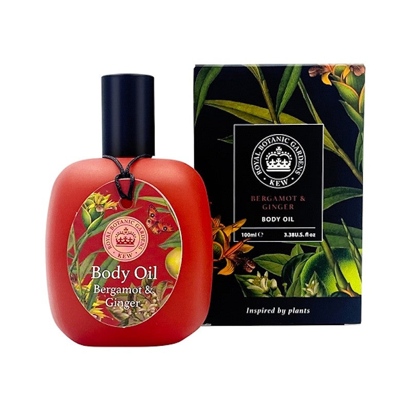 Kew Gardens Bergamot&ginger Body Oil 100ml