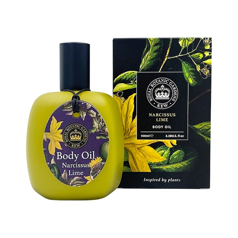 Kew Gardens Narcissus&lime Body Oil 100ml