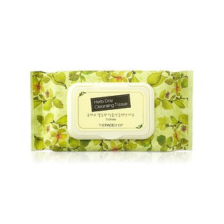 The Face Shop Herb Day Cleansing Tissue 70 Wipes