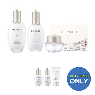 The Whoo [duty Free Only] The Whoo Gong Jin Hyang Brightening 3pcs Special Set