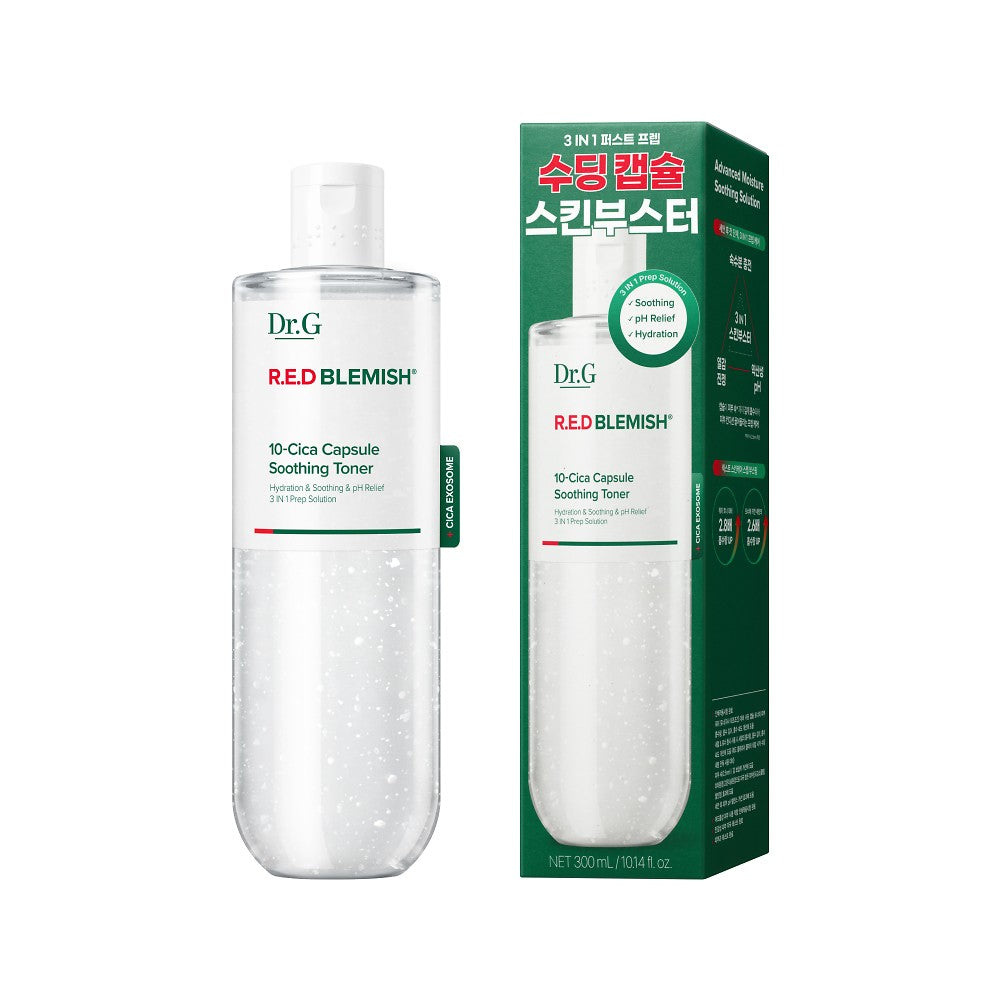 Dr.g R.e.d Blemish 10-cica Capsule Soothing Toner