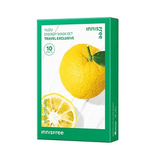 悅詩風吟（免稅店）悅詩風吟柚子能量面膜 22ml 10片裝
