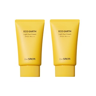 The Saem Eco Earth Light Sun Cream Duo