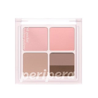 Peripera Peripera Ink Pocket Shadow Palette (23ad) 012 Fallen For Soft Pink