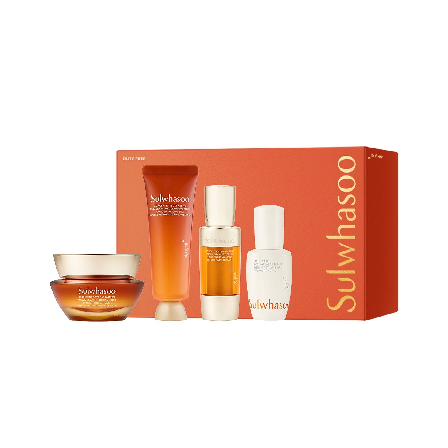 Sulwhasoo Oncentrated Ginseng Rejuvenating Cream Rich Set