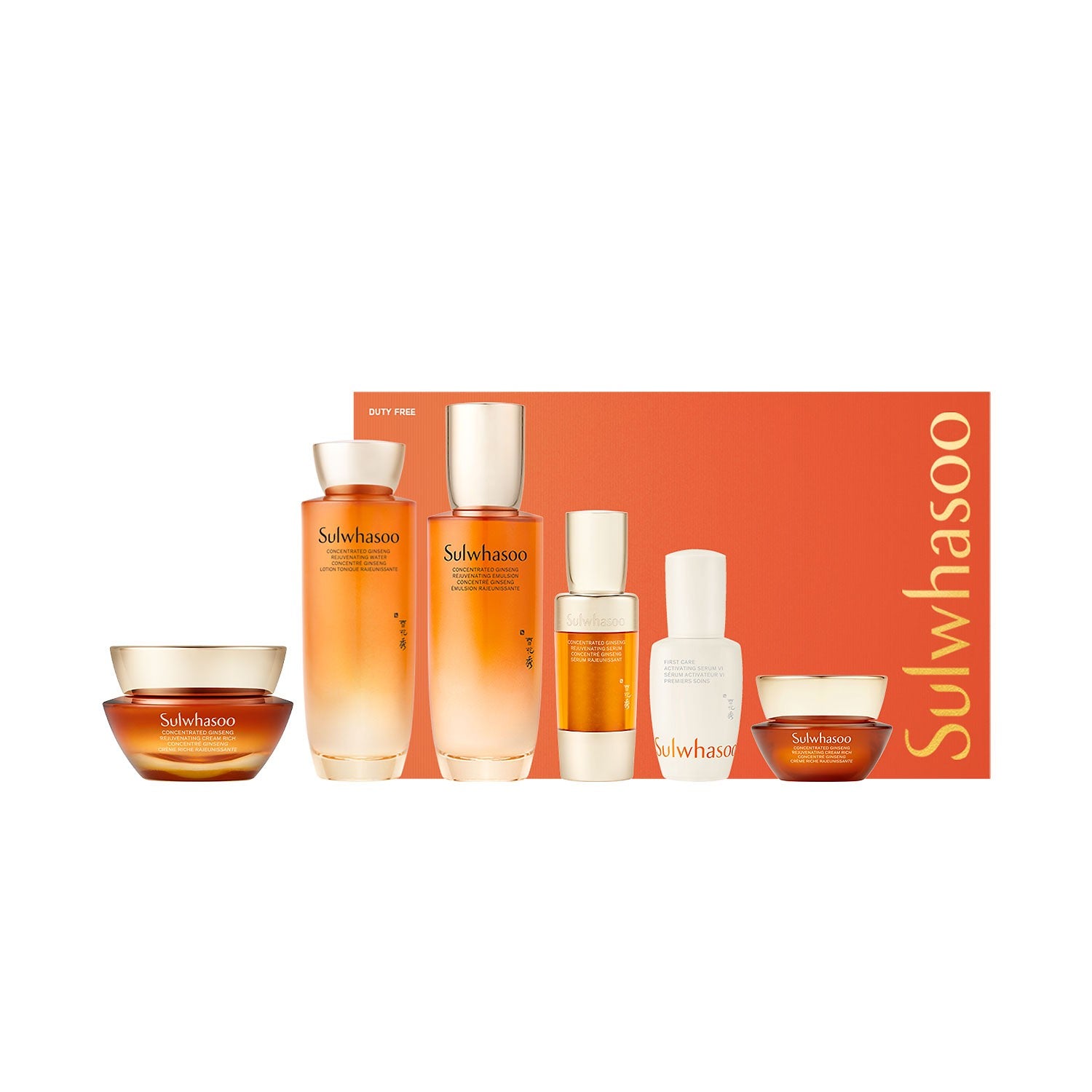 Sulwhasoo Concentrated Ginseng Rejuvenating Intensive Set (3 Itmes)