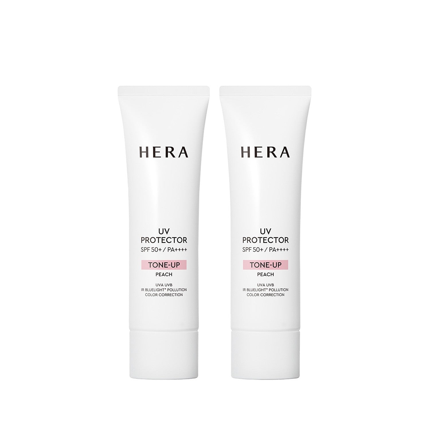Hera Uv Protector Tone Up Peach Duo Set