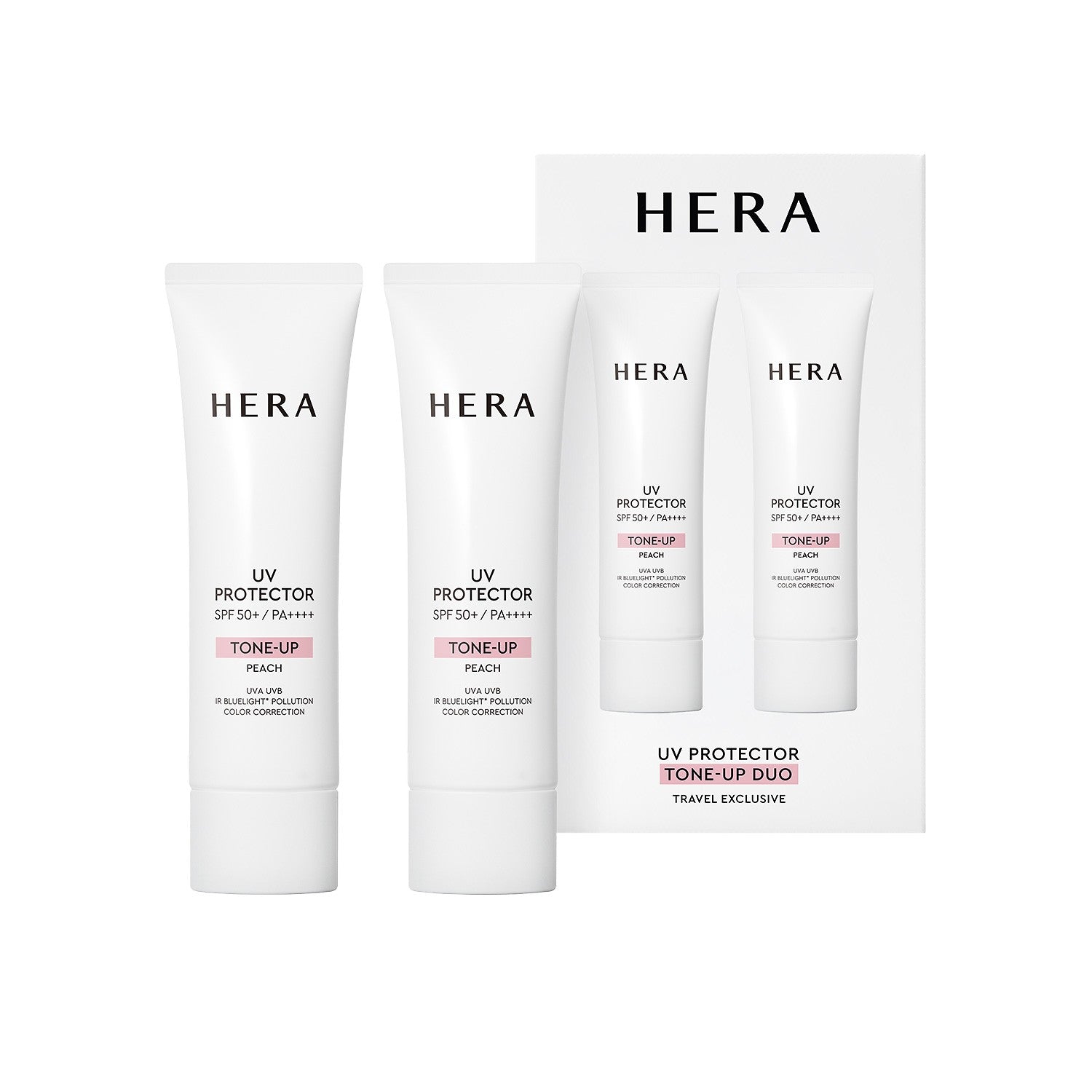 Hera Hera Uv Protector Tone-up Peach Duo