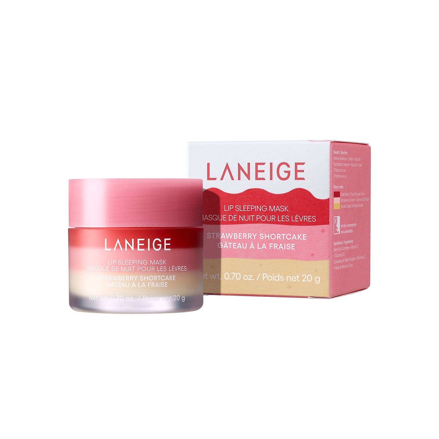 Laneige Laneige Lip Sleeping Mask Ex Strawberry Shortcake 20g