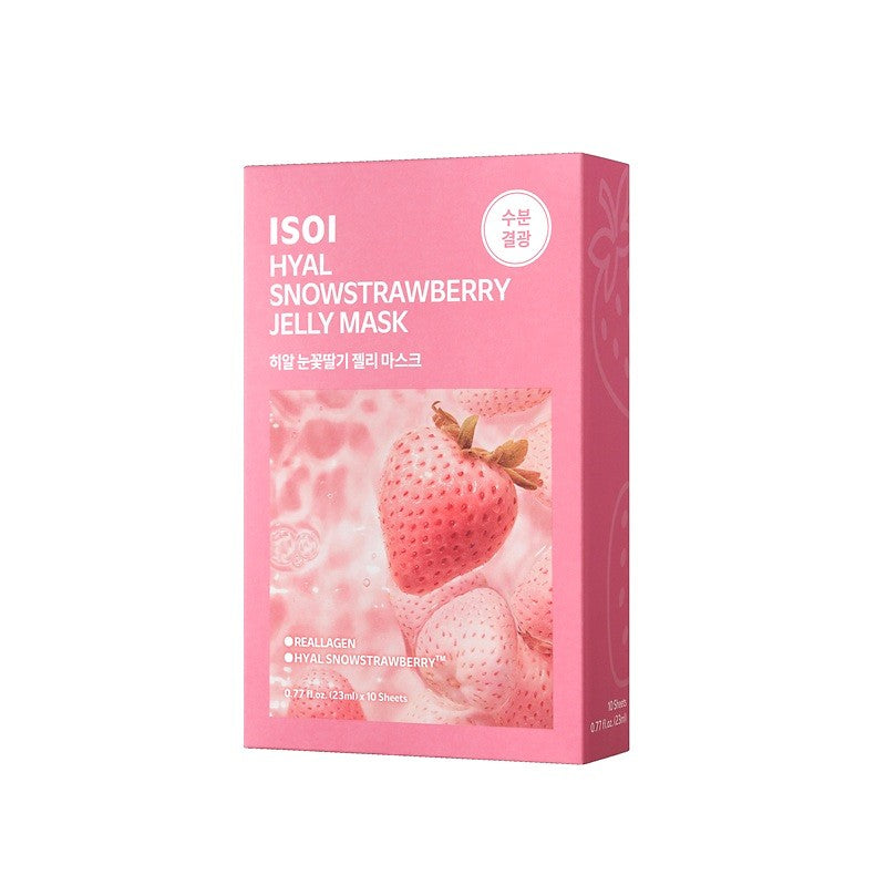 I Soi Hyal Snow Strawberry Jelly Mask (23ml*10 Sheets)