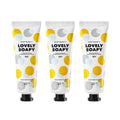 Duft&doft Enriched Perfume Water Barrier Hand Cream Lovely Soapy 50ml 3 Piece Set
