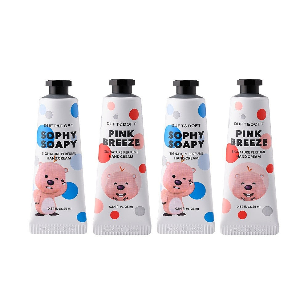 Duft&doft Zanmang Loopy Perfume Hand Cream 25ml*4ea