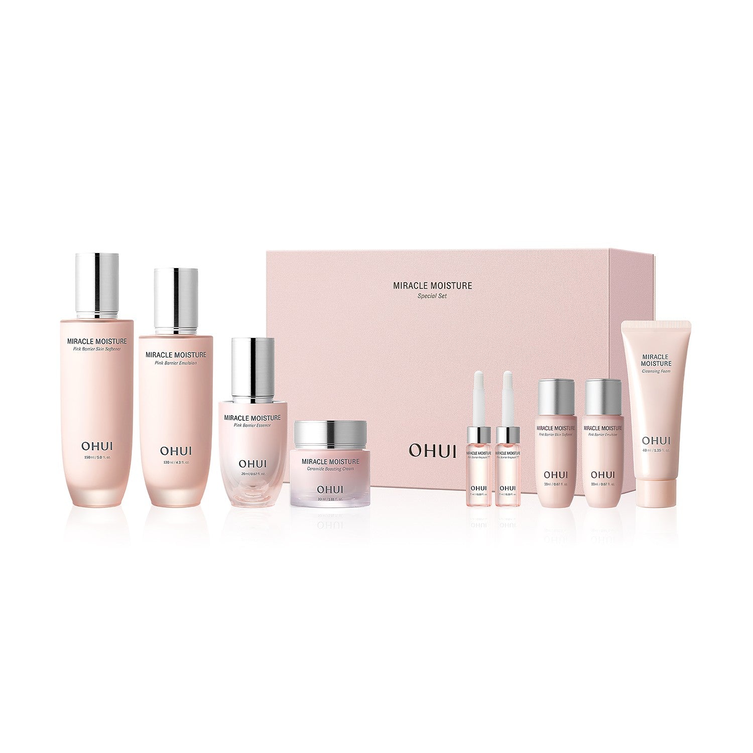Ohui Miracle Moisture 4pcs Special Set