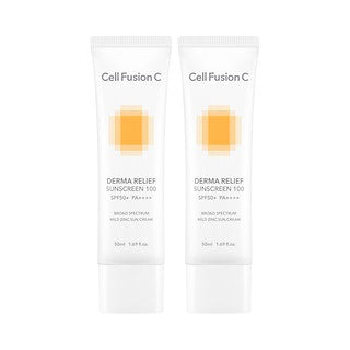 واقي الشمس Cell Fusion C Derma Relief Sunscreen 100 50ml Duo