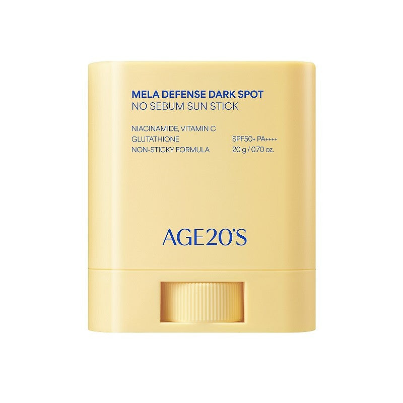 Age 20s Mela Defense Dark Spot No Sebum Sun Stick 20g