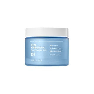 Wellage Real Hyaluronic Blue Toner Pad 70p
