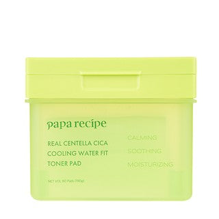Paparecipe Real Centella Cica Cooling Water Fit Toner Pad 80 Pads