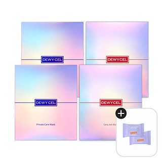 Dewycel [新羅獨家] 私人+陶瓷面膜 2+2（60片裝，100%贈送）
