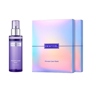 Dewycel [新羅專供] 'Dewycel 1號面膜 2片 + 私人噴霧 1瓶' 三件套