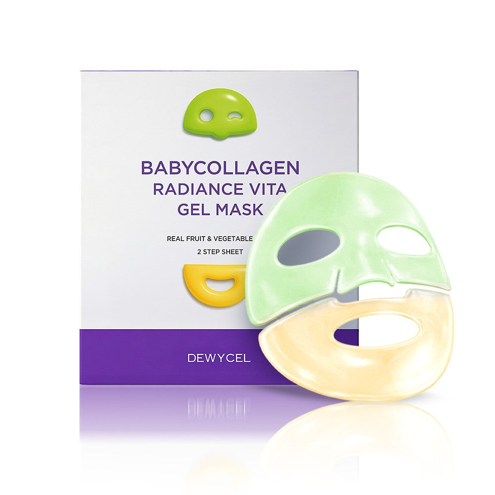 Dewycel Babycollagen Radiance Vita Gel Mask 4 Sheets