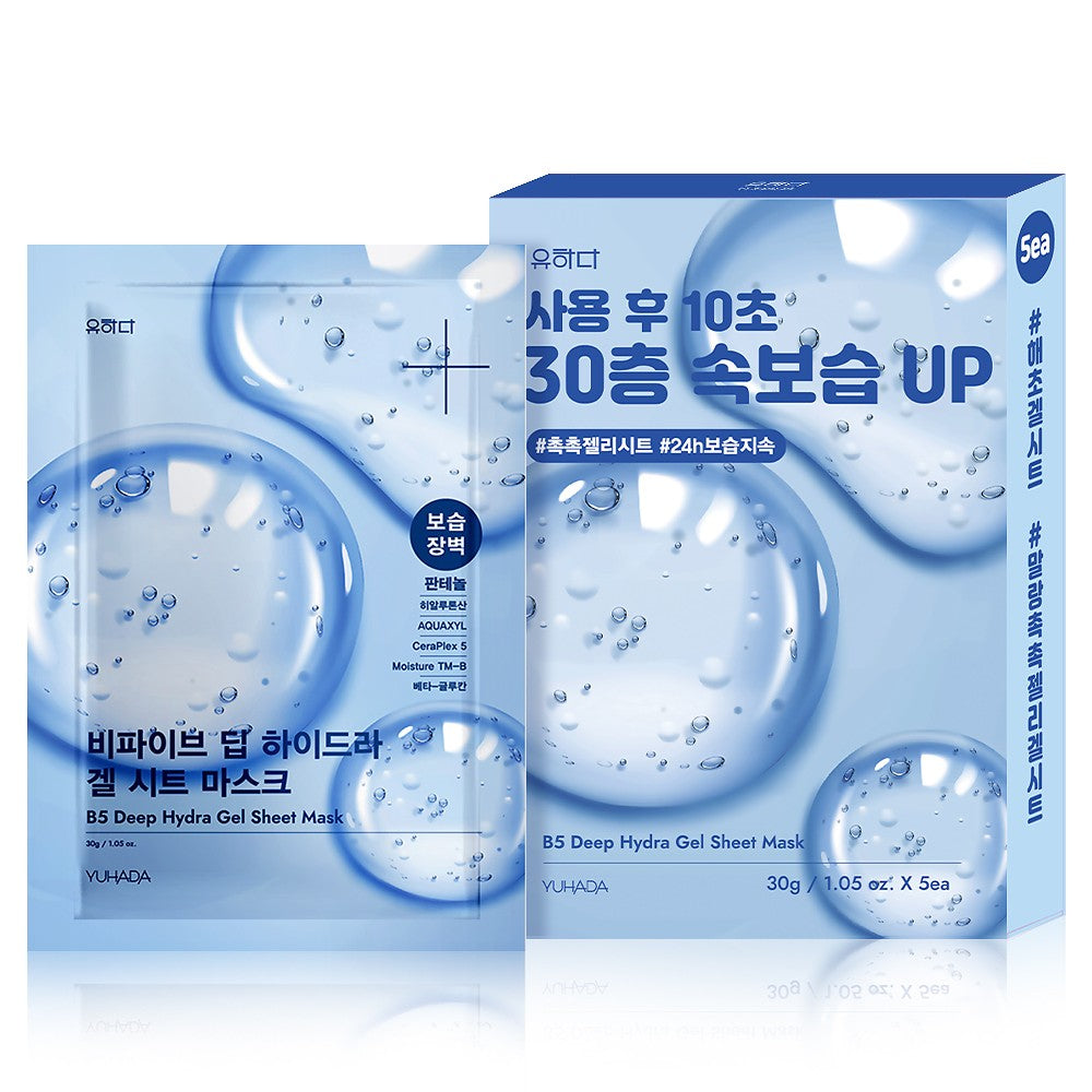 Theorchidskin Yuhada B5 Deep Hydra Gel Sheet Mask