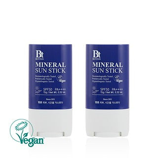 Benton [shilla Exclusive]mineral Sun Stick Duo(test For Infant Use Completed)