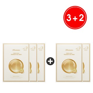 Jm Solution Prime Youth Premium Gold Foil Mask3+2 35ml*50 Sheets