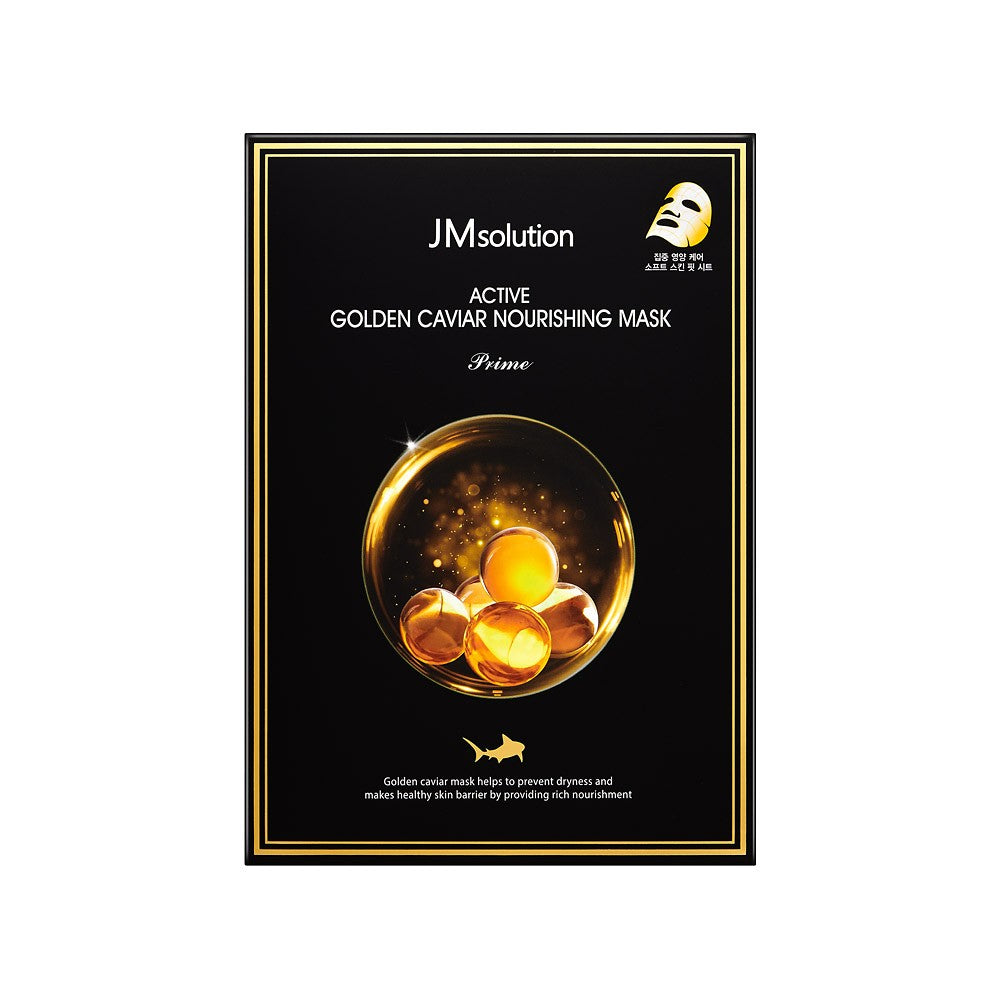 Jm Solution Active Golden Caviar Nourishing Mask Prime 30ml*10ea