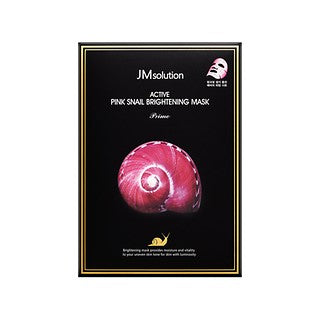 Jm Solution Active Pink Snail Brightening Mask 30ml*10ea