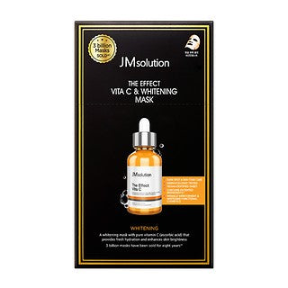 قناع Jm Solution The Effect Vita C &amp; Whitening Mask