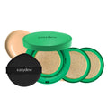 Easydew Mela B Toning Spot Ampoule Cushion Pact No. 22 Light Beige Main Product+refill 2pcs(13g)