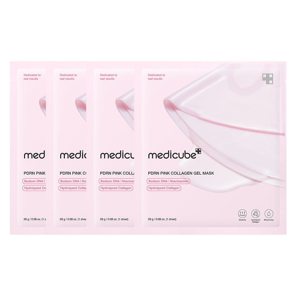 Medicube Pdrn Pink Collagen Gel Mask_4 Sheets