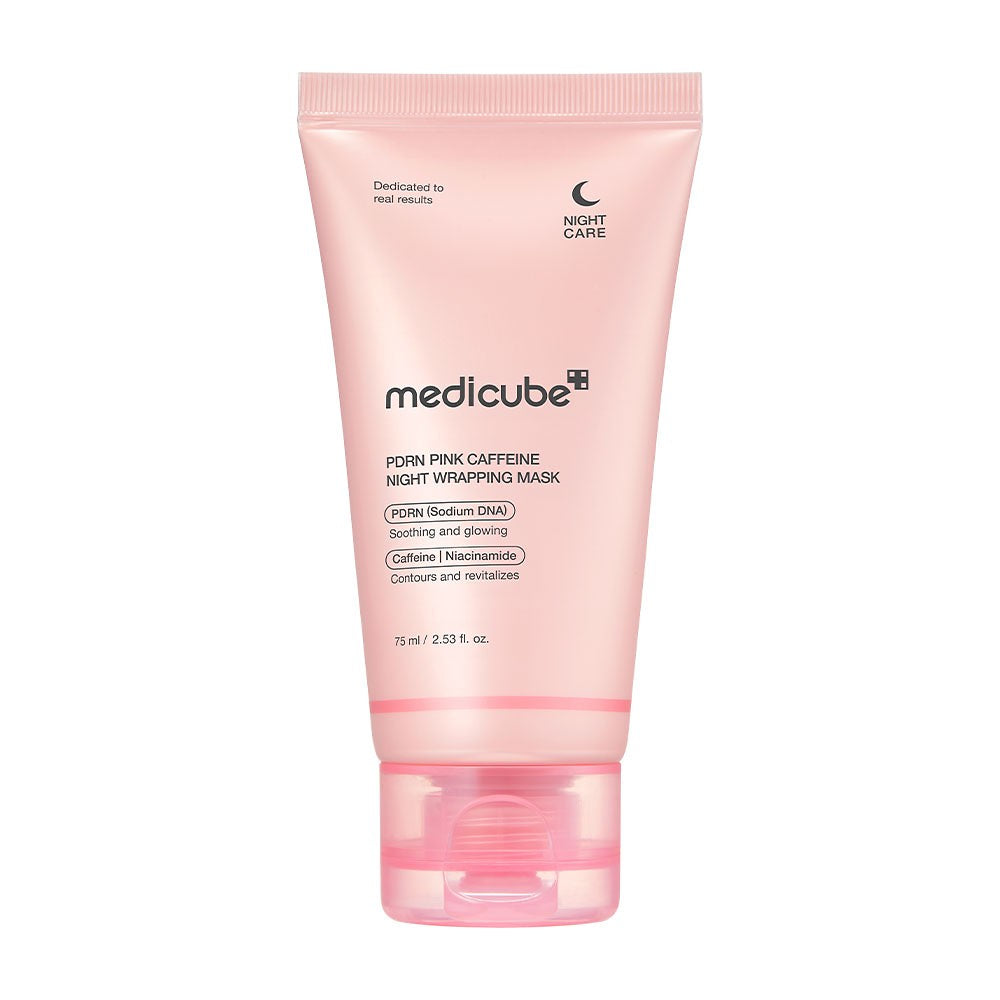 Medicube Pdrn Pink Caffeine Wrapping Mask