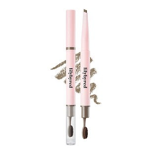 قلم تحديد الحواجب المسطح الصلب من ليلي باي ريد رقم 05، لون بني رمادي