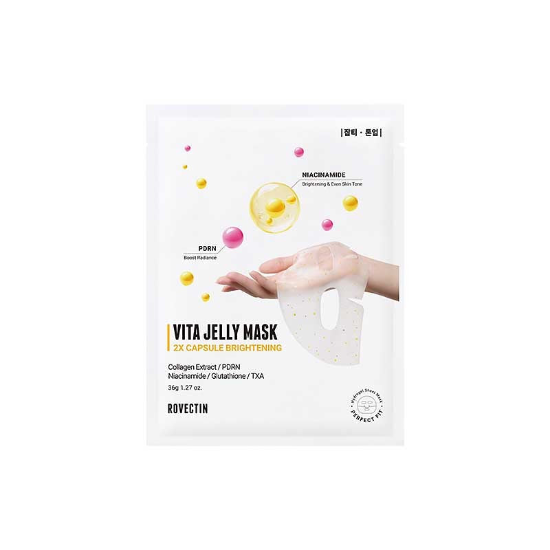 Rovectin Vita Double Capsule Gel Mask 1 Sheet