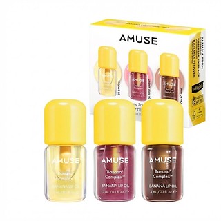 Amuse Banana Lip Oil Mini Trio