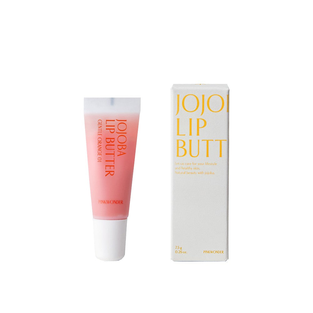 Pinkwonder #01 Gentle Orange / Jojoba Lip Butter