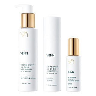 Venn Cleanser+age Aio+ckbooster