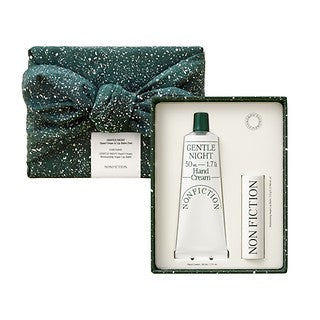 Nonfiction (26 New Year) Gentle Night Hand Cream & Vegan Lip Balm Duo