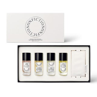 مجموعة رباعية صغيرة من Nonfiction Floral Eau De Parfum 10 مل*4 قطع