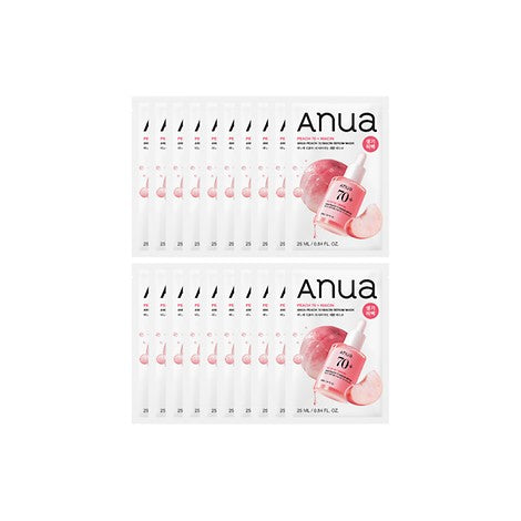 ANUA PEACH 70 NIACIN SERUM MASK 10SHEETS (Renewal) | Carsha